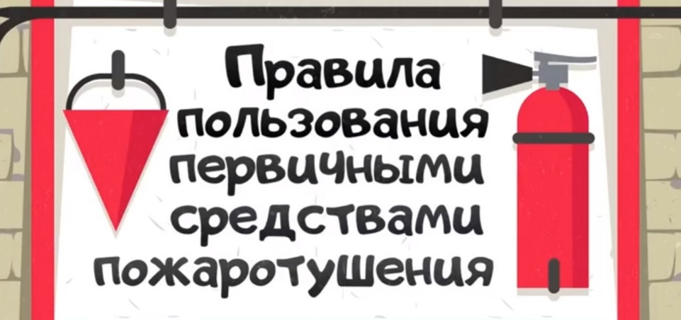 Правила пользования первичными средствами пожаротушения (из серии «Волшебная книга МЧС)